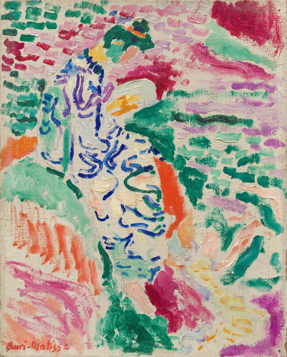 La Japonaise: Woman beside the Water by Henri Matisse, painting, 1905