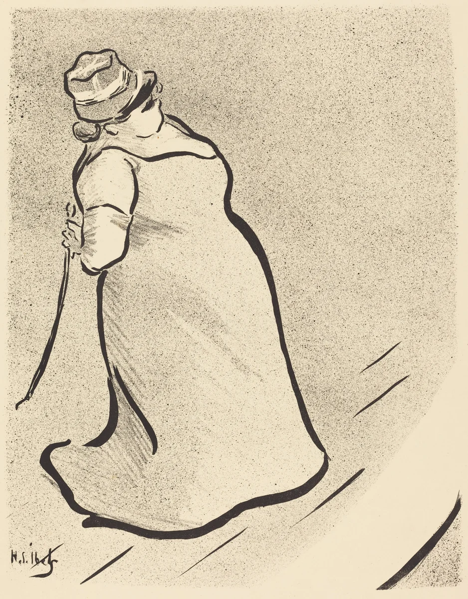 Singer by Henri Gabriel Ibels, portfolio, 1893
