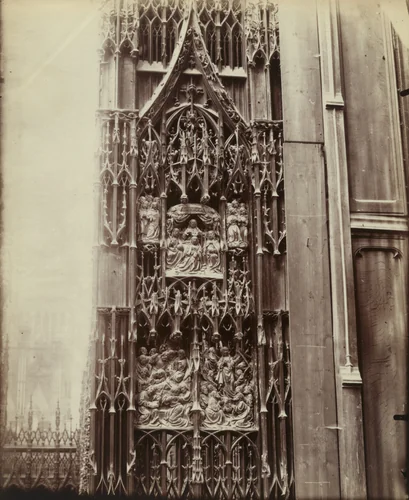 Amiens (stalles) by Eugène Atget, photograph, 1900