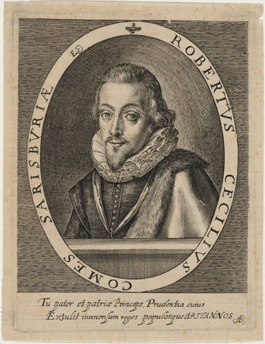 Robert Cecil, First Earl of Salisbury by Magdalena van de Passe
Willem de Passe, print, 1620