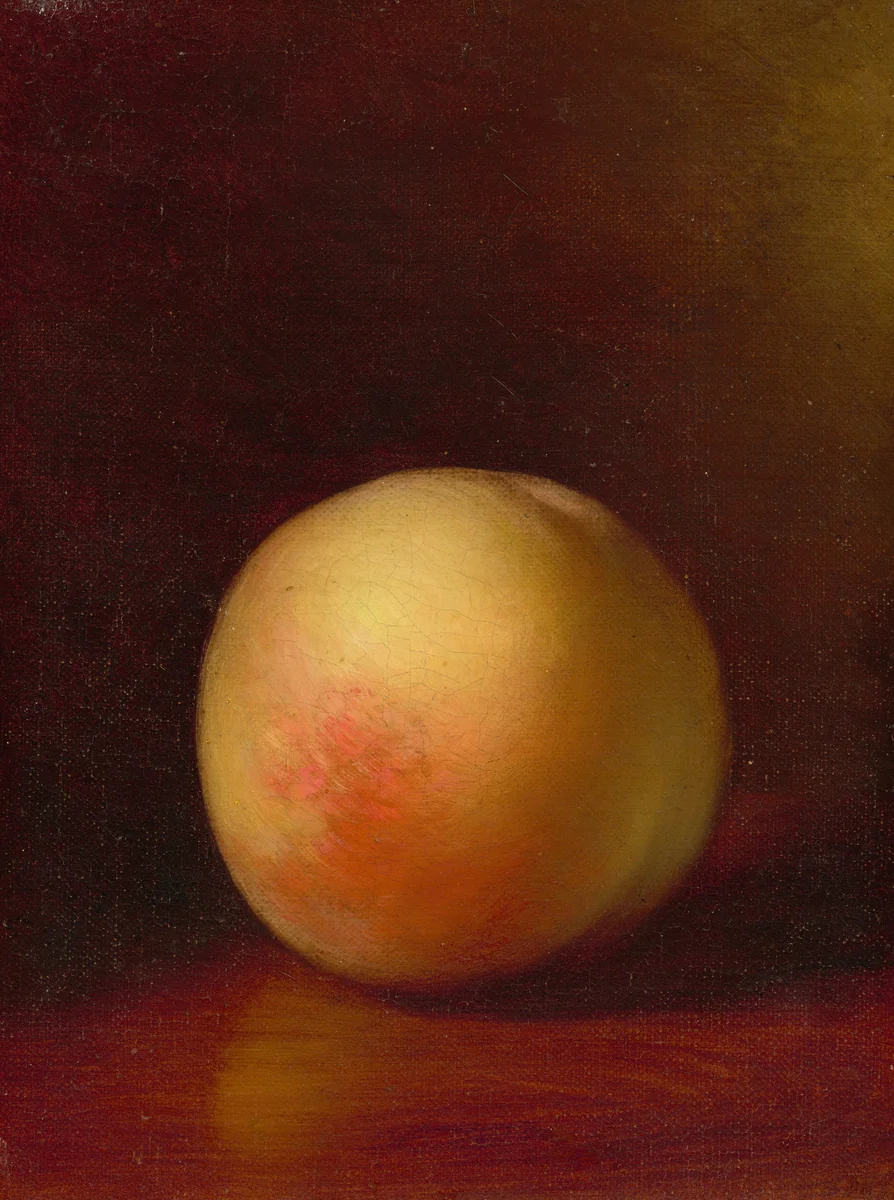A Peach, Seville by George Henry Hall, painting, 1866