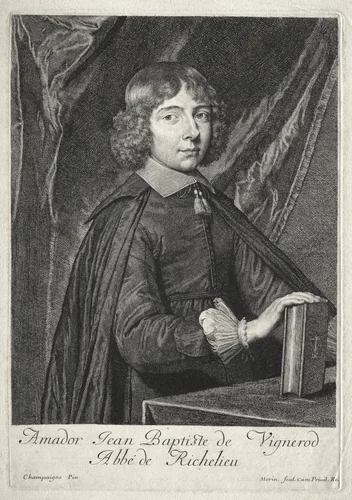 Jean Baptiste de Vignerod by Jean Morin, print, 1640