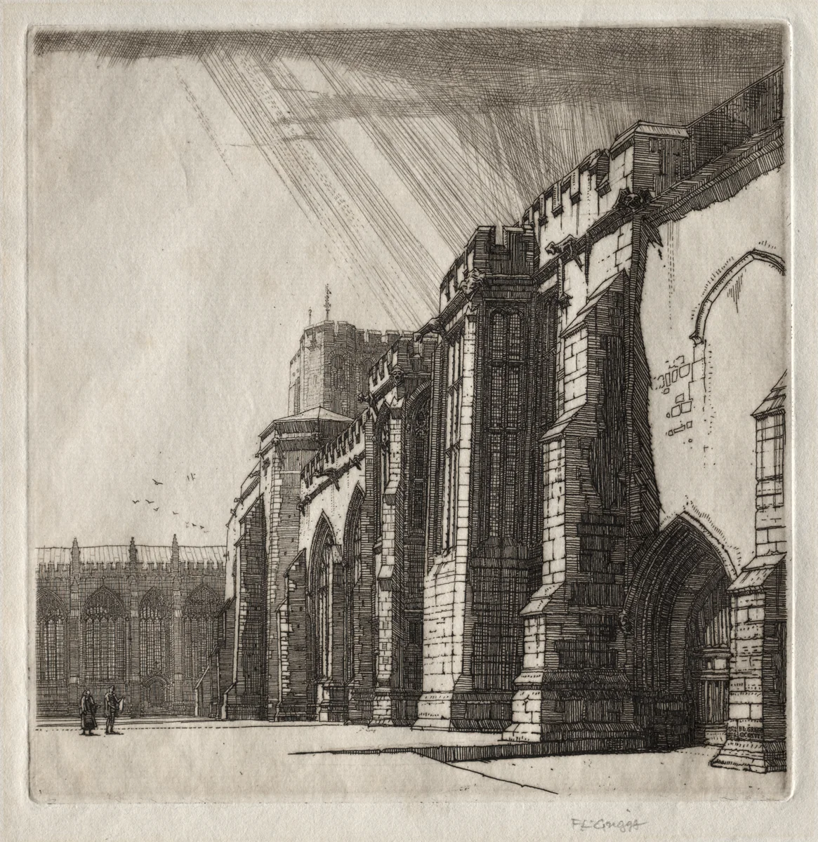 The Palace by Frederick Landseer Maur Griggs, print