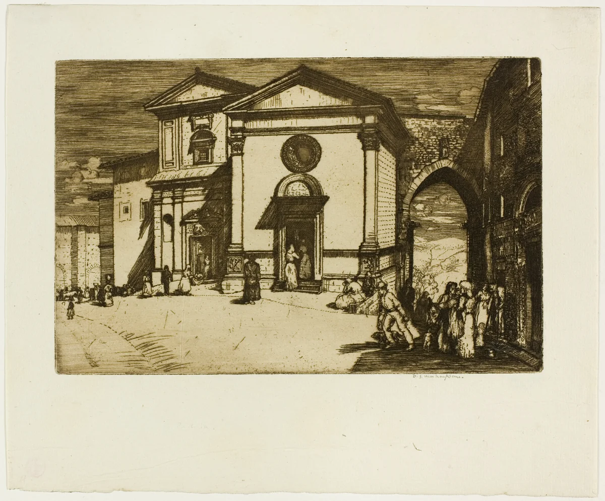 Perugia by Donald Shaw MacLaughlan, print, 1905