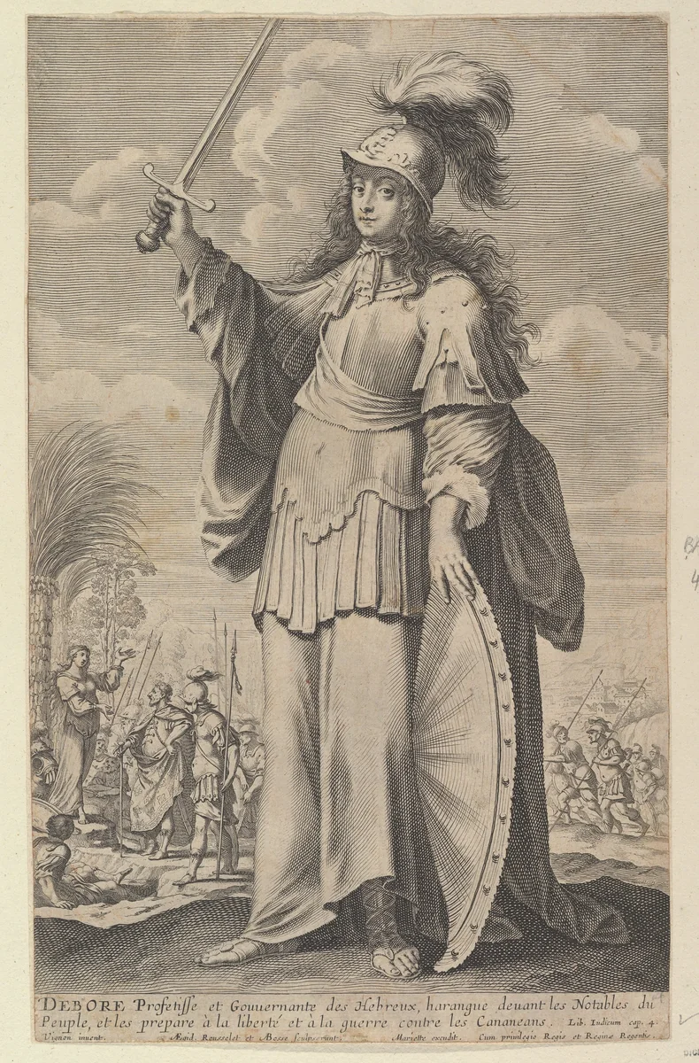 Déborah by Gilles Rousselet, print, 1647