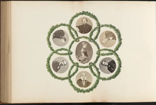 The Madame B Album by Marie-Blanche Hennelle Fournier, photograph, 1870-1879