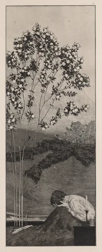 A Glove: Desires by Max Klinger, print, 1880