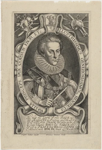 Henrici VIII Angliae, Franciae et Hiberniam Rex (King Henry VIII) by Francis Delaram, print, 1590-1627