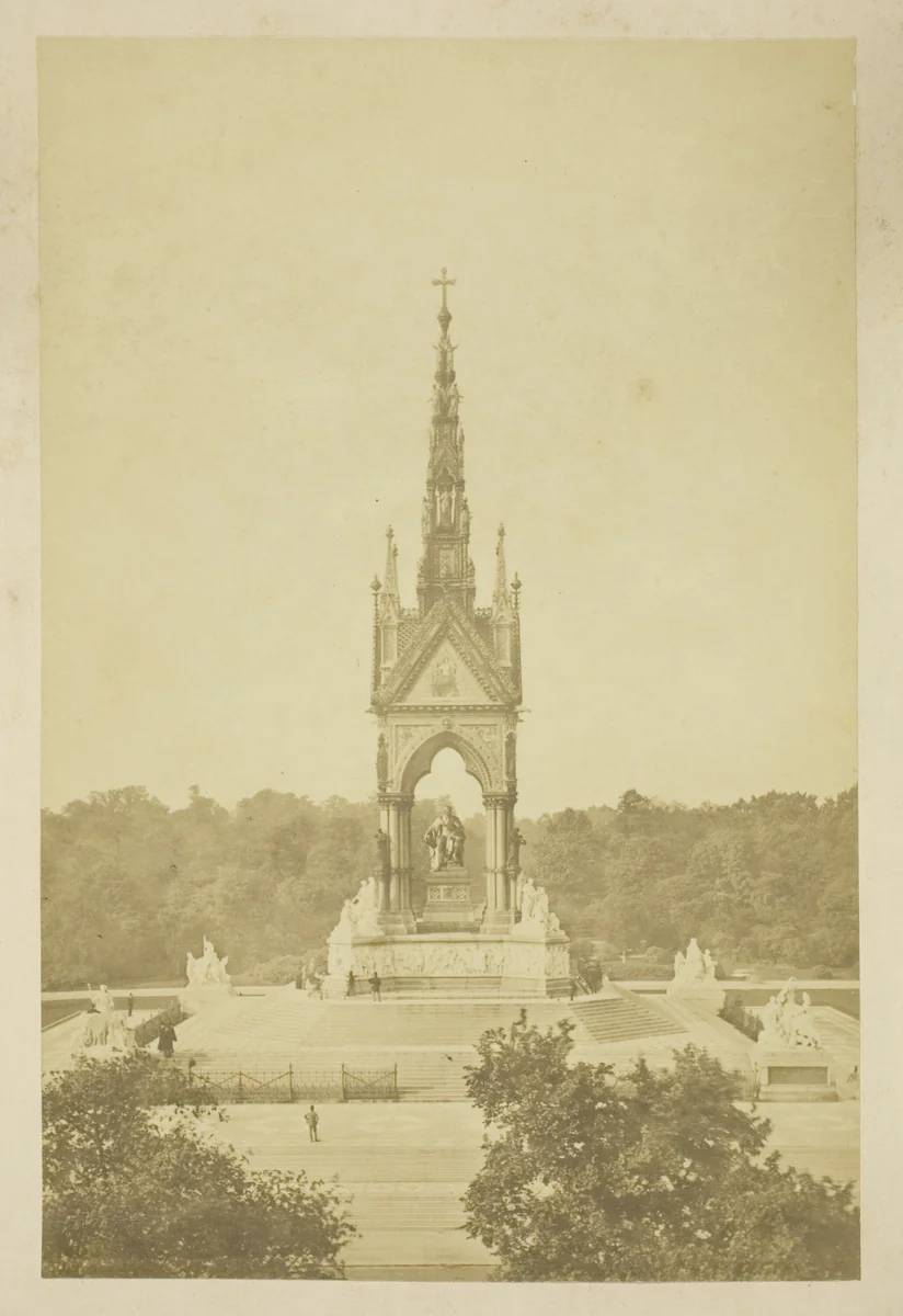 Albert Memorial by Artist Unknown, photograph, 1850-1900