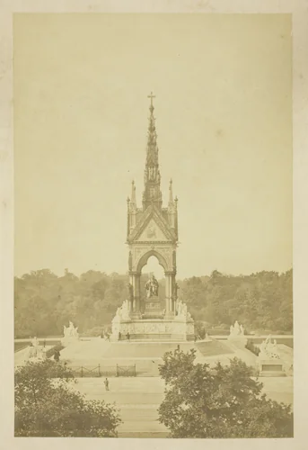Albert Memorial by Artist Unknown, photograph, 1850-1900