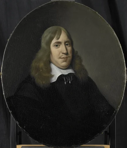 Portrait of Willem Hartigsvelt, Director of the Rotterdam Chamber of the Dutch East India Company, elected 1657 by Pieter van der Werff, painting, 1695-1722