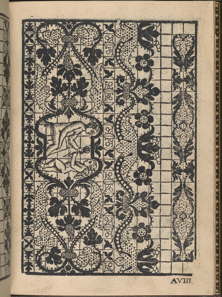 La Gloria et l'Honore di Ponti Tagliati, E Ponti in Aere, page 5 (recto) by Matteo Pagano, book, 1556