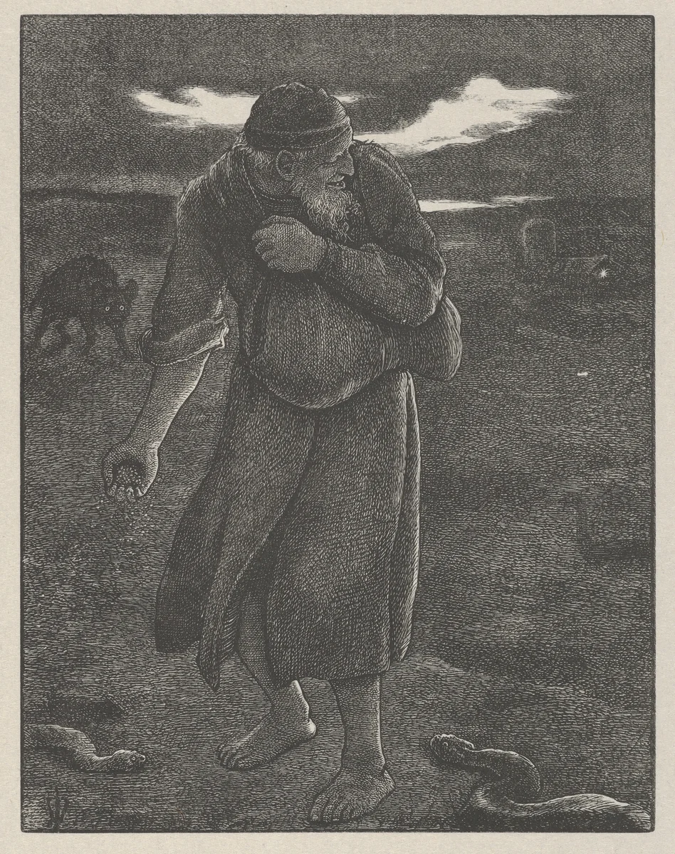 The Tares (The Parables of Our Lord and Saviour Jesus Christ) by John Everett Millais, print, 1864