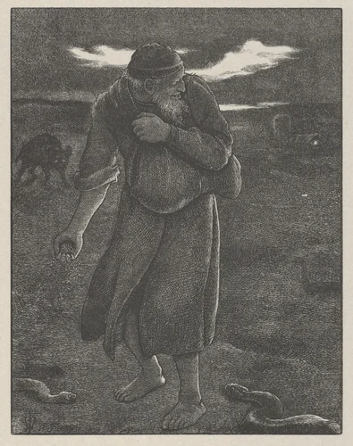 The Tares (The Parables of Our Lord and Saviour Jesus Christ) by John Everett Millais, print, 1864