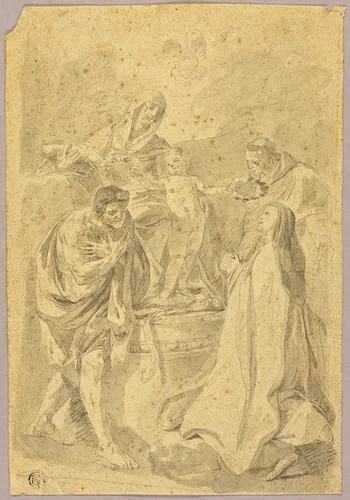 Madonna and Child with Three Saints by Pierre Hubert Subleyras
Carlo Cignani
Pierre Hubert Subleyras, drawing, 1700-1799