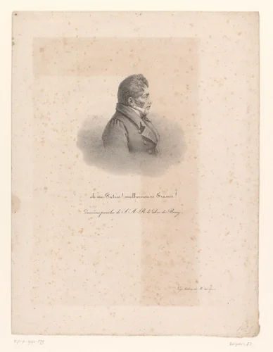Portret van Karel Ferdinand van Berry by anonymous, print, 1818-1842