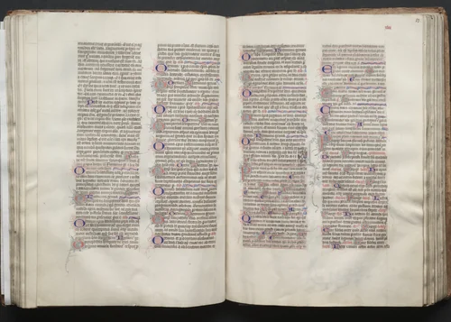 The Gotha Missal: Fol. 53r, Text by Master of the Boqueteaux, book, 1370-1380