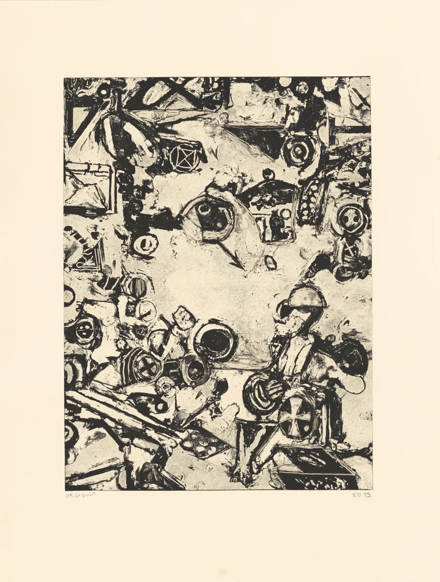 The Barbarian by Richard Diebenkorn, print, 1992