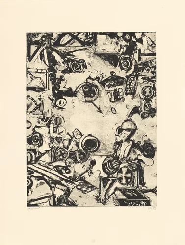 The Barbarian by Richard Diebenkorn, print, 1992