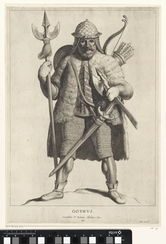Goten by Cornelis Visscher, print, 1650