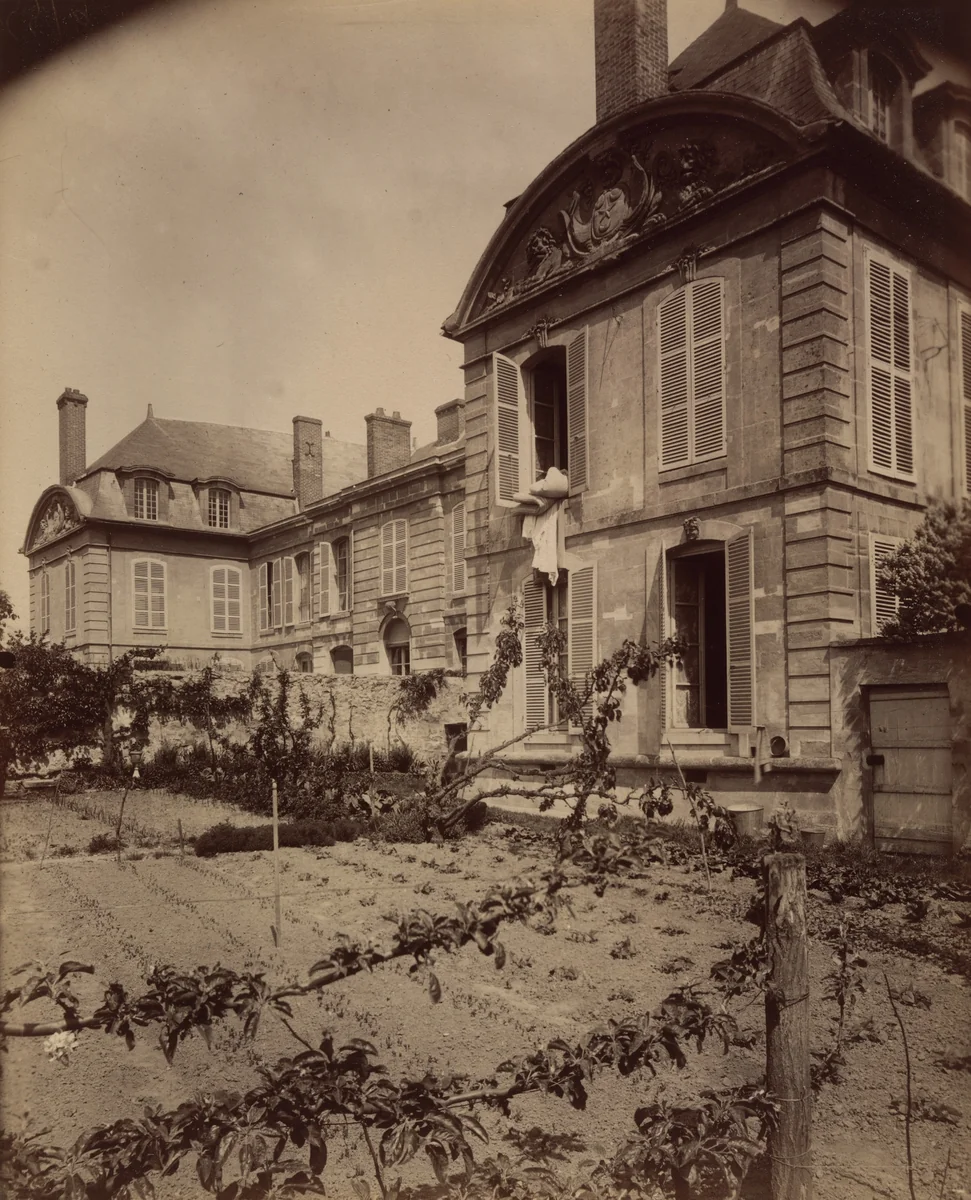 Viarmes, château by Eugène Atget, photograph, 1910