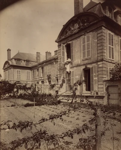 Viarmes, château by Eugène Atget, photograph, 1910