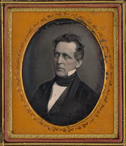 Dr. John Whitridge by Joseph D. Marsters, photograph, 1845-1855