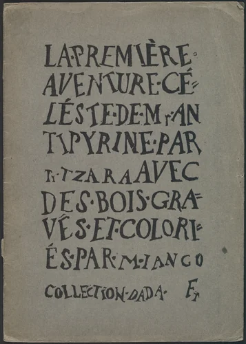La Première aventure céléste de Mr Antipyrine by Marcel Janco, illustrated book, 1916