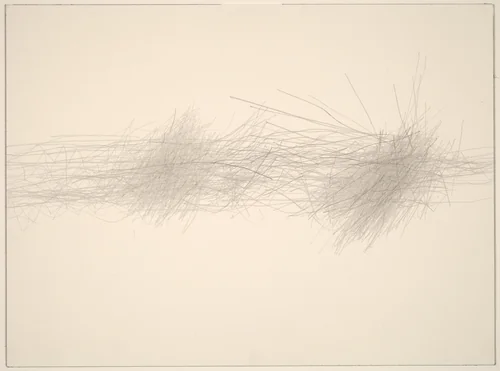 Subway Drawing by William Anastasi, drawing, 1979
