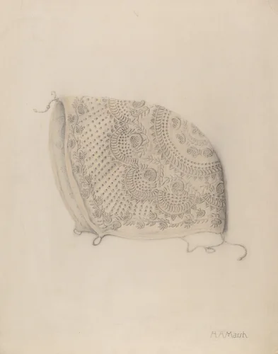 Baby's Cap by Herbert Marsh, index of american design, 1938