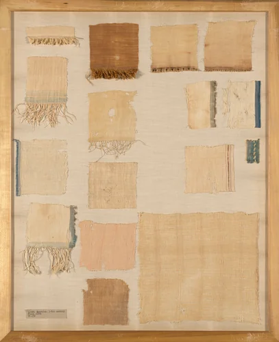 Seventy Mummy Wrapping Fragments by Egypt, textile, 30-395