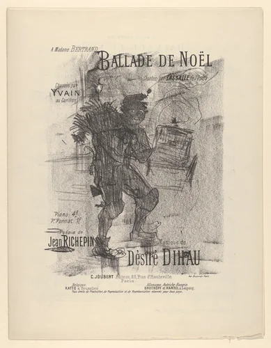 Ballade de Noël by Henri de Toulouse-Lautrec, print, 1890-1900