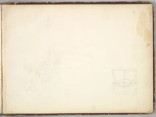 Geometrical Figure by Frederic Leighton, drawing, 1850-1860