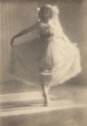 The Spirit of the Dance by Edward Weston, photograph, 1917