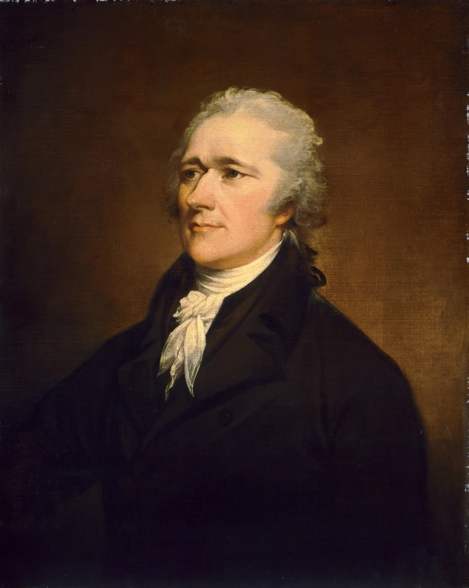 Alexander Hamilton by John Trumbull, painting, 1806