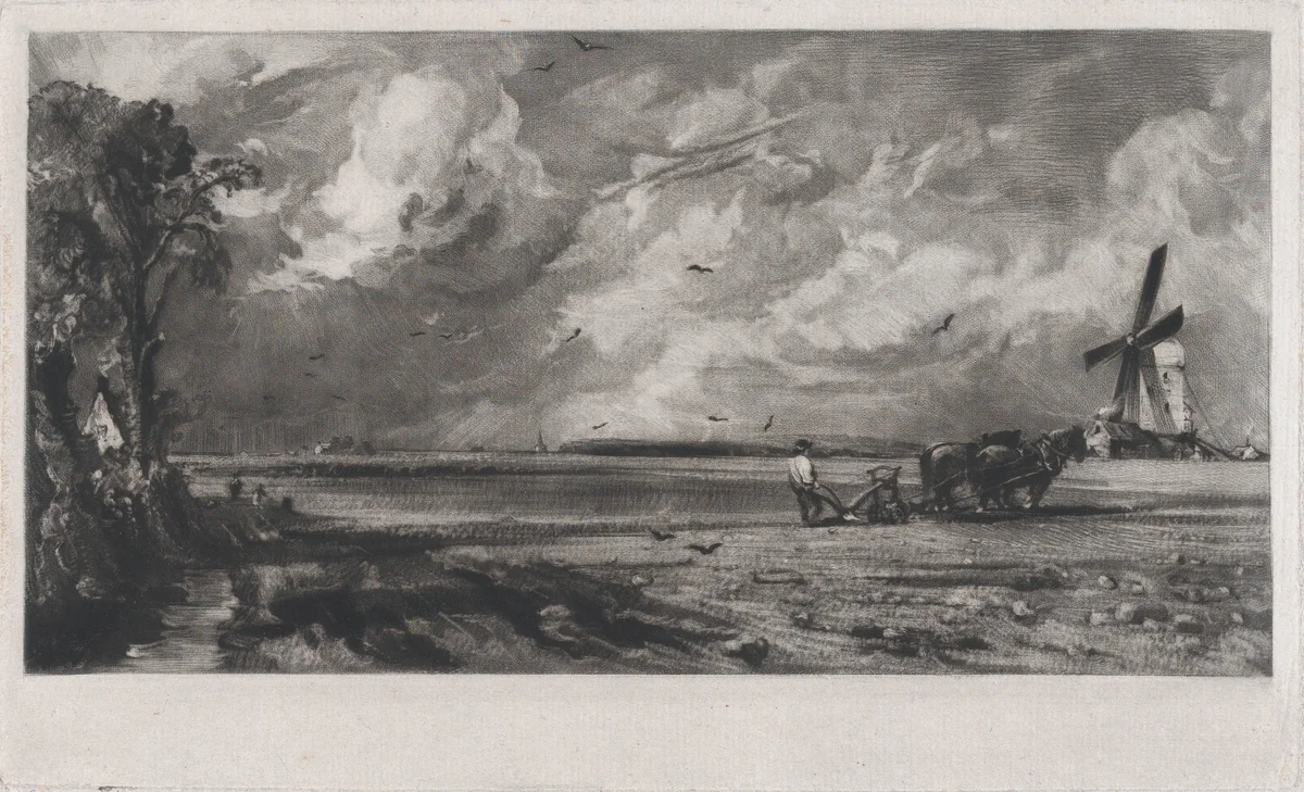 Spring by David Lucas, print, 1829