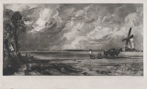 Spring by David Lucas, print, 1829