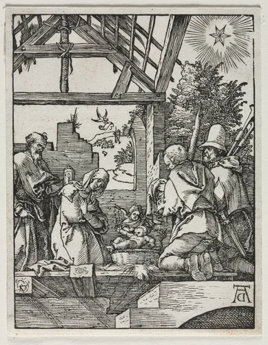 The Small Passion: The Nativity by Albrecht Dürer, print, 1509-1510