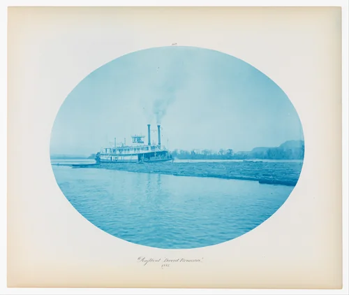No. 167. Raftboat “David Bronson” by Henry P. Bosse, photograph, 1885