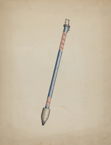 Ink Marking Pen by Edward Bashaw, index of american design, 1940