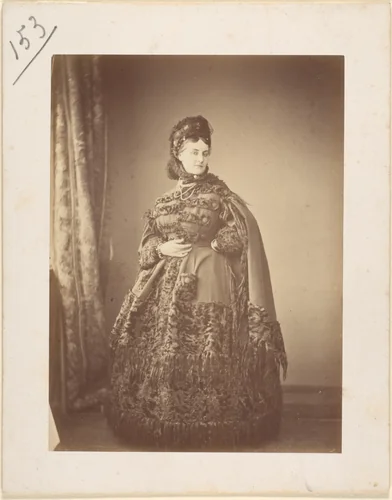 Le Caracul (L'Astrakhan) by Pierre-Louis Pierson, photograph, 1860-1869