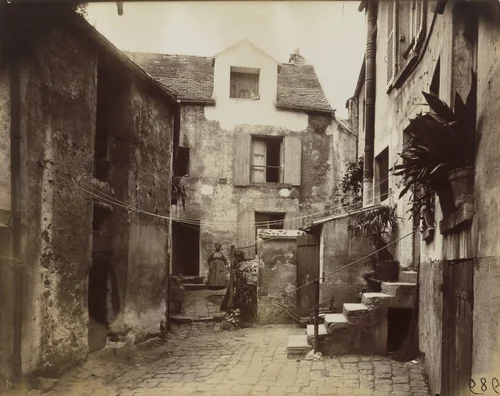 Sceaux, Rue Voltaire by Eugène Atget, photograph, 1922