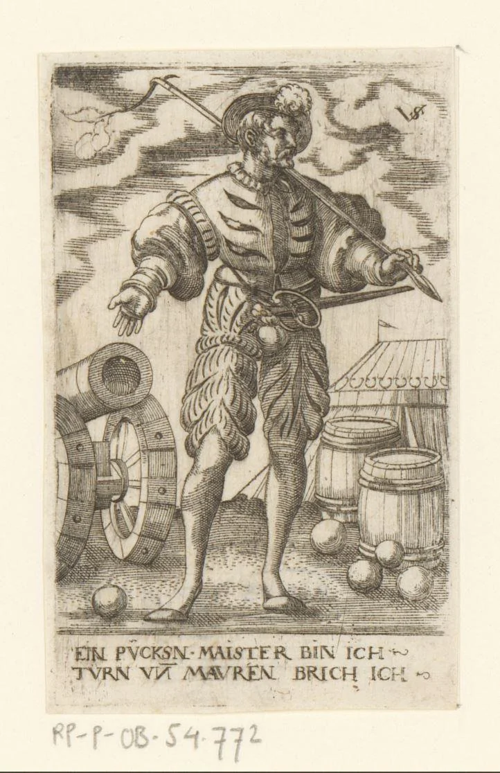 Meester-schutter by Unknown, print, 1524-1562