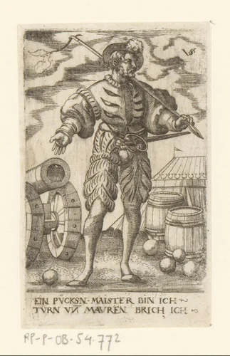 Meester-schutter by Unknown, print, 1524-1562