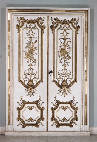 Four doors with trims and one set of entre-portes by Jean François Cuvilliés, other, 1725-1740