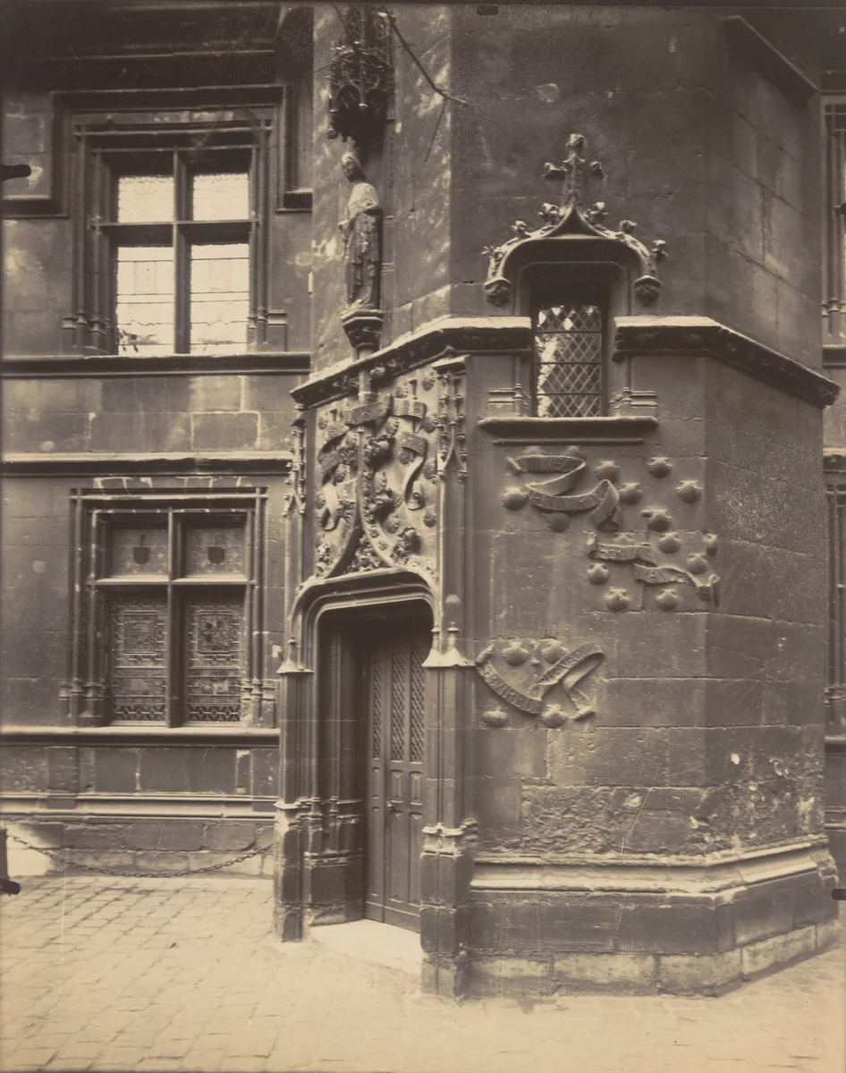 Cluny by Eugène Atget, photograph, 1921