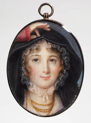 Portrait of a Woman by Louis-Marie Autissier, painting, 1810-1819