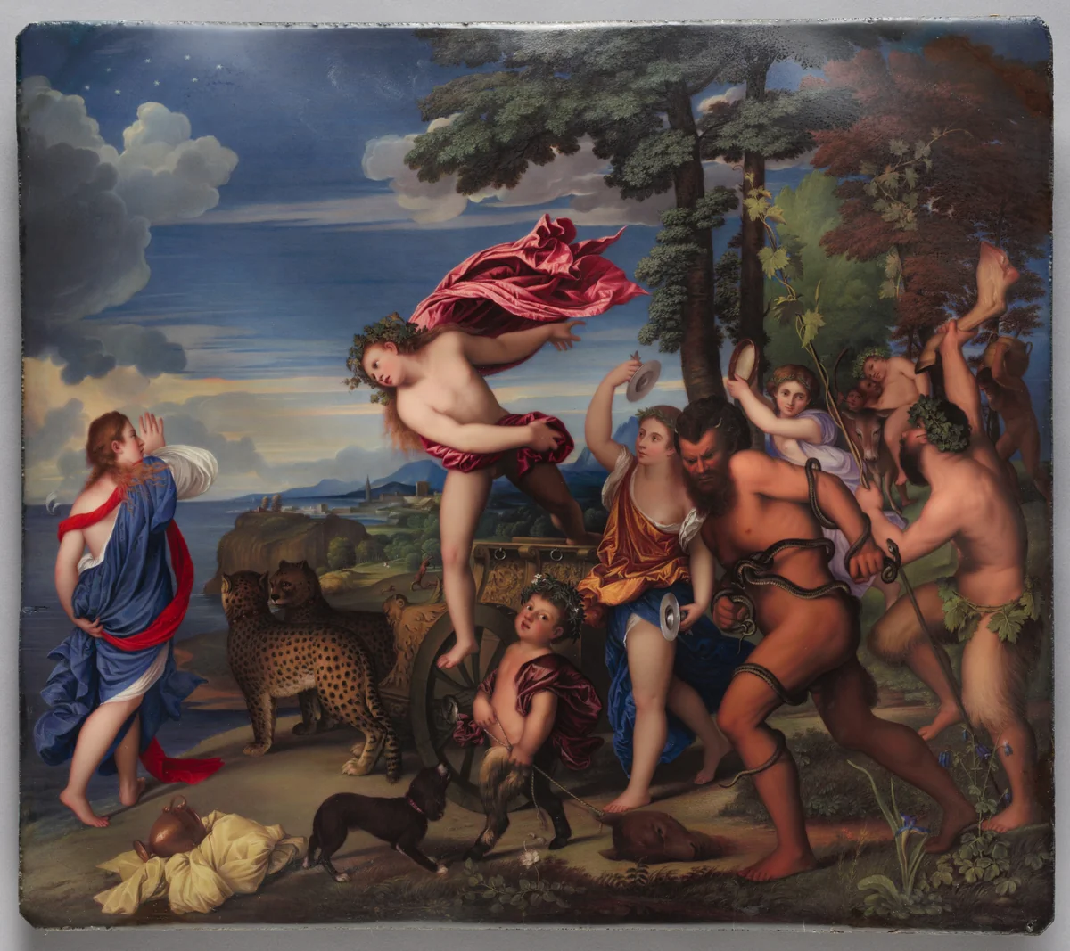 Bacchus and Ariadne by Henry Bone, other, 1808-1811