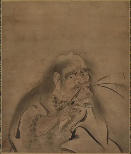 Shennong (Shinnō) by Shōryō, painting, 1460-1540