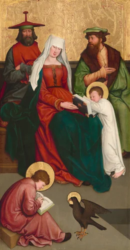 Saint Mary Salome and Her Family by Bernhard Strigel, painting, 1520-1528